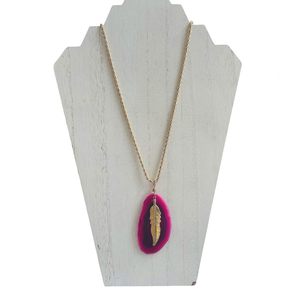Quartz necklace